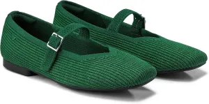 VIVAIA Margot Mary Jane Women Flat Shoes Comfortable for Work with Arch Support Slip on Square-Toe Washable Shoes