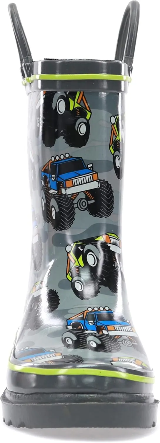 Western Chief Unisex-Child Waterproof Printed Rain Boot