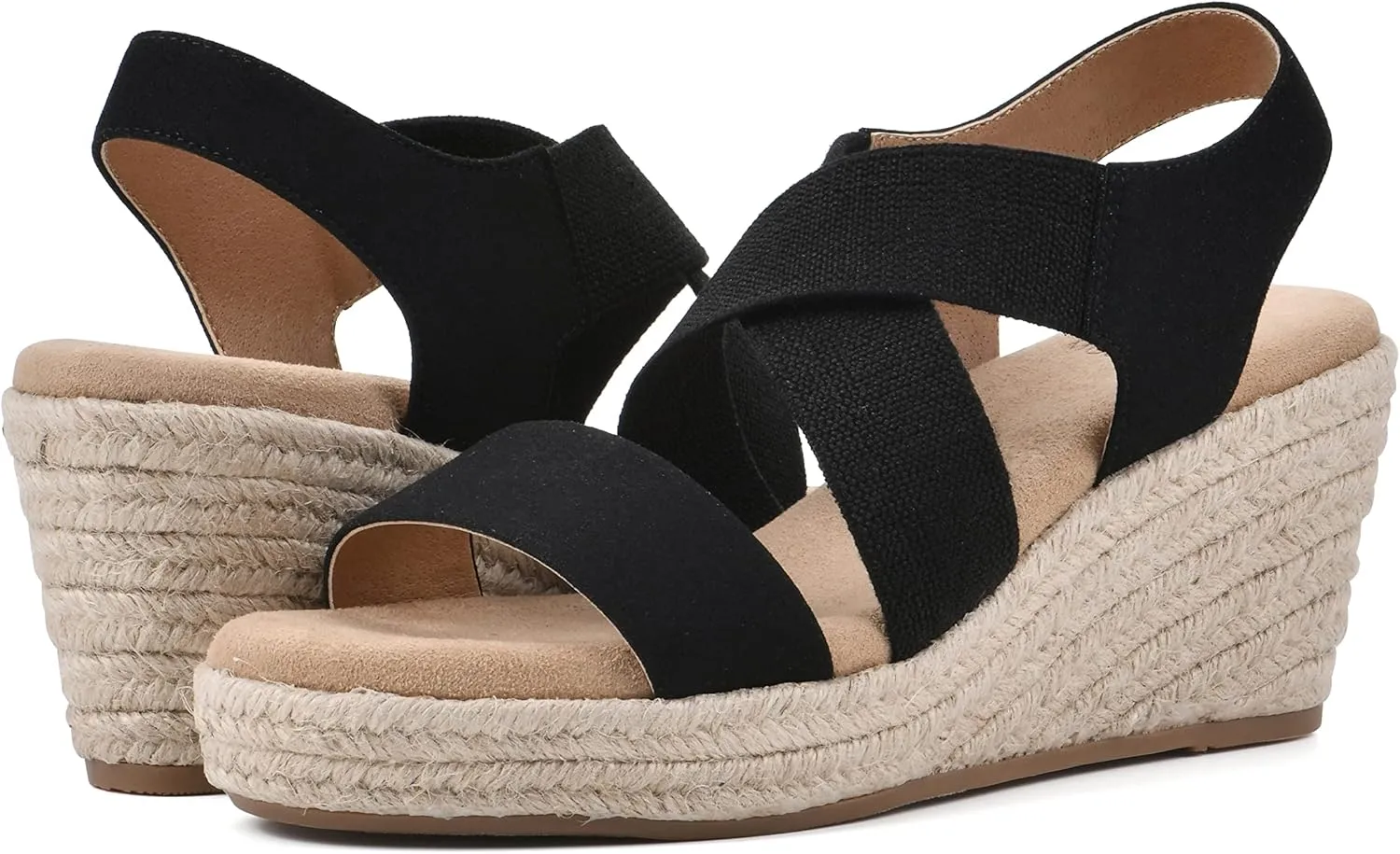 WHITE MOUNTAIN Women's Yanda Espadrille Platform Sandal