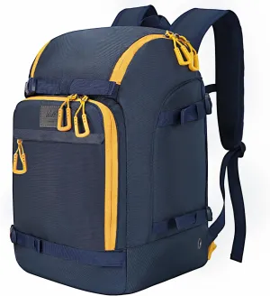 WOLT Ski Boot Bag Backpack 50L Snowboard Boot Bag for Travel for Snow Boots, Ski Helmet, Gloves, Goggles, Skiing Gear