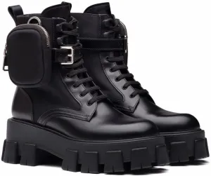 Women's Goth Combat Punk Boots Platform Chunky Lug Sole Short Boots Lace Up Round Toe Zipper Buckle Casual Flat Chelsea Booties