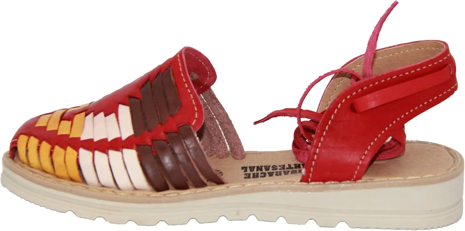 Women’s Lace Up Leather Sandals, Women’s Mexican Huarache Sandal
