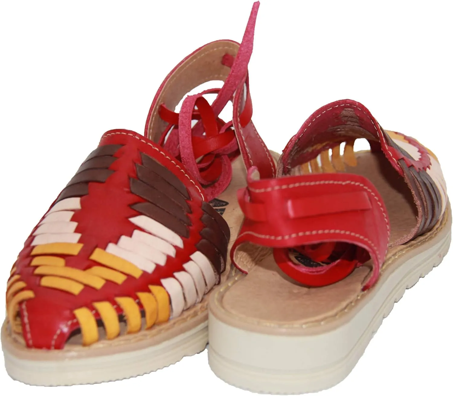 Women’s Lace Up Leather Sandals, Women’s Mexican Huarache Sandal