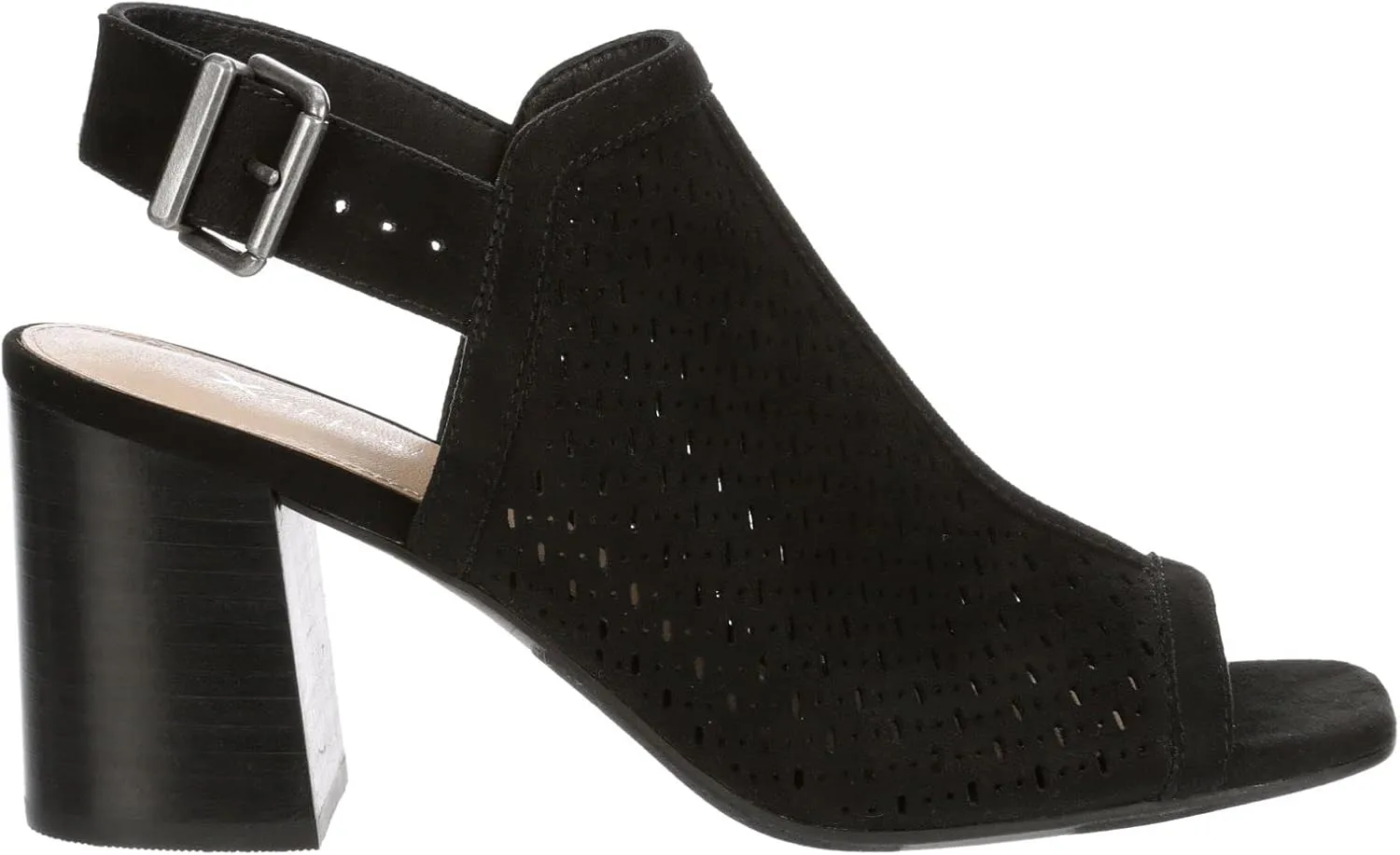 XAPPEAL Zella - Women's Peep Toe Cut Out Block Heeled Sandal Booties