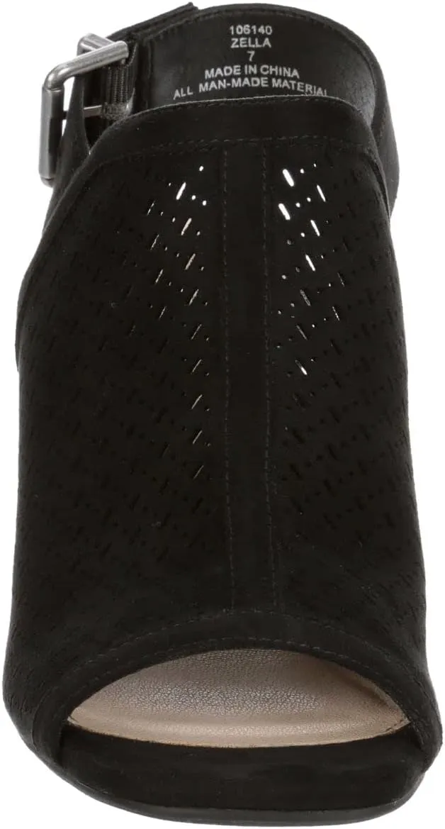 XAPPEAL Zella - Women's Peep Toe Cut Out Block Heeled Sandal Booties
